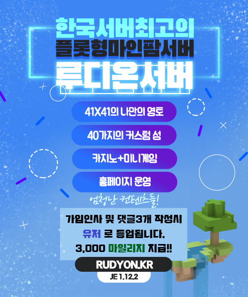 루디온 서버 안내